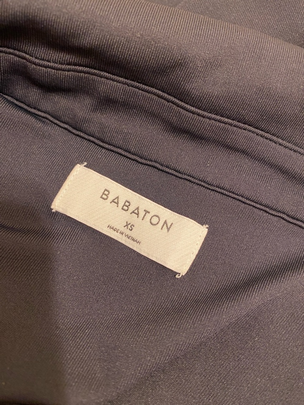 Babaton Black Sleeveless Collared V-Neck Polo Tank. Size XA - Picture 3 of 7